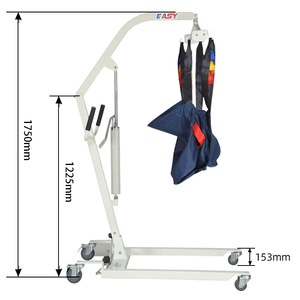 Easy Manual Hydraulic Transfer Machine 1750mm Height Adjustable For <b>Elderly</b> And Disabled Care - Product Image 1
