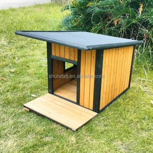 SDD031 Durable Grand Chien Chenil Belle Maison De Chat En Bois Avec Motif D'impression En Gros Cage Pour Animaux De Compagnie - Product Image 6