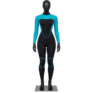 Traje de Neopreno Completo para Mujer, 2mm, Ecológico, Resistente, Equipo de Buceo de una Pieza, Mangas Largas, Térmico, para Snorkel y Surf - Product Image 1
