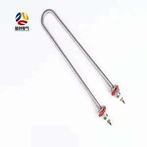 Industrial electric stainless steel tubular heating element u type coil tube heater