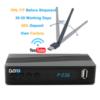Mini décodeur HD DVB-T2, récepteur Wi-Fi
