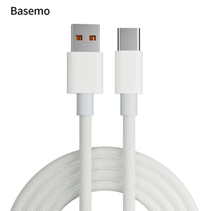Câble de charge de type C à type C, câble gainé en PVC TPE 3A rapide USB de <span class=keywords><strong>1m</strong></span> compatible avec les appareils <span class=keywords><strong>Apple</strong></span>, Android et IOS - Product Image 3