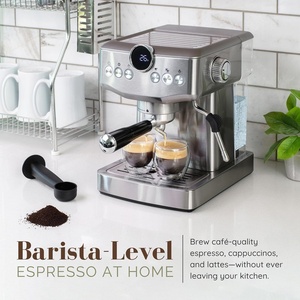Cafetera Espresso Profesional 3 en 1 con Pantalla Táctil y Molinillo Eléctrico para Hoteles - Product Image 4