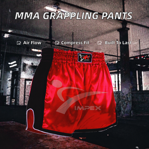 Pantalones Cortos de Boxeo para Hombre, Cómodos, Transpirables y Ligeros, 100% Poliéster, Ropa Deportiva para Fitness y Entrenamiento - Product Image 2