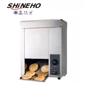 Shineho H260D dikey temas tost yüksek kalite küçük işletmeler için sıcak satış Tostadora burger bun yapma