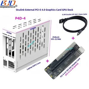 Oculink การ์ดจอภายนอกสำหรับแล็ปท็อป PCI-E ช่องเสียบ16X (PCIe 4.0 X4) การ์ดอะแดปเตอร์ + สายเคเบิลข้อมูล SFF-8611 50ซม. - Product Image 2