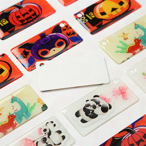 Pegatinas de cúpula de epoxi de resina transparente personalizadas, decoración navideña impermeable y ecológica para uso de velas - Product Image 5