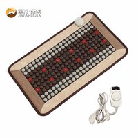 Tapis de Thérapie Thermique Portable Jiwan Lejia Healthymate Ceratonic en Pierre de Jade Bio Ceraball pour Soulagement et Bien-être