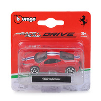Bburago 1:64 Diecast Car Ferrarial SF90 SP1 599GTO F50 458Spider 488GTB Speciale LAF Modèle Jouets pour Enfants Adultes