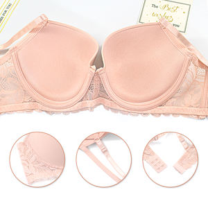 Soutien-gorge sexy en dentelle pour femmes grandes tailles, soutien-gorge push-up pour poitrine généreuse, nouveau design, lingerie sexy pour femmes, vente en gros - Product Image 4