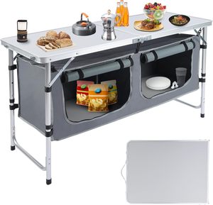 Estructura de metal de alta calidad, único, moderno, impermeable, plegable, para exteriores, Picnic, Camping, escritorio, organizador de almacenamiento, venta al por mayor de fábrica - Product Image 1