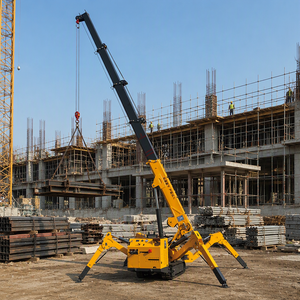 Grúa Araña Mini Sea Hawk de 10 Toneladas con Certificación CE, Altura de Elevación de 19.9m, Grúa Hidráulica sobre Orugas para <span class=keywords><strong>Alquiler</strong></span> y Venta - Product Image 1