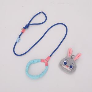 Zootopia <b>Pet</b> P-Chain Adjustable Dog <b>Leash</b> Blue Polyester Cartoon Design For Small Dogs - Product Image 3