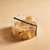 Boîte de dessert en plastique transparent de qualité alimentaire en forme de cœur, emballage pour tiramisu, vente en gros, emballage cadeau pour chocolat de la Saint-Valentin