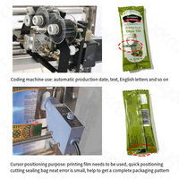 Machine d'emballage entièrement automatique pour le remplissage et la fermeture de sachets de jus, de lait, d'huile et de liquides, machine d'emballage de sachets d'eau