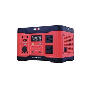 สถานีไฟฟ้า Senci 300W 600W แบตเตอรี่ลิเธียมไร้สายพลังงานแสงอาทิตย์ อายุการใช้งานยาวนาน 110V 220V สำหรับตั้งแคมป์กลางแจ้ง MIN 300 อเนกประสงค์ - Product Image 5