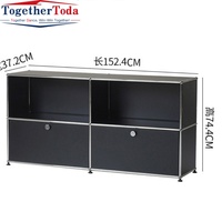 Casier de rangement modulaire moderne pour salon et chambre à coucher