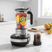 Mixeur Électrique Professionnel pour Aliments, 6 Lames 3D Anti-Rouille, Mélangeur Tornado – Vente en Gros