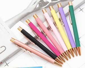 Bolígrafo Promocional de Lujo en Oro Rosa, Bolígrafo Personalizado con Logotipo Impreso con Láser o Serigrafía - Product Image 4