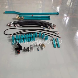 Kits de conduites pour marteau hydraulique d'excavatrice, colliers de serrage, conduites de tuyaux d'huile hydraulique pour SK310 SK330 SK350 - Product Image 1