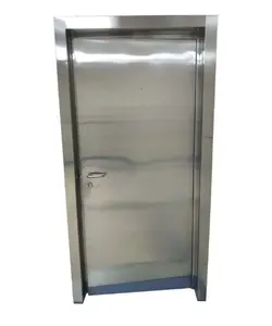 Porte de plomb de salle de tomodensitométrie d'hôpital pour la porte protectrice d'avance de pièce de rayon X à vendre