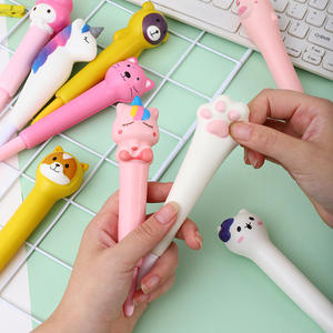 Bolígrafo de descompresión de rebote lento, bolígrafo de ventilación neutra, suave, de rebote lento, papelería de dibujos animados - Product Image 3