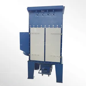 Dépoussiéreur à cartouche verticale industrielle Erhuan avec équipement de filtration de poussière à jet d'impulsion