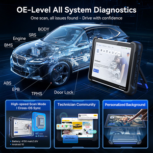 MUCAR 892BT AI Tools Free Update Auto OBD2 All System CAN FD/DOIP Active Test 34 Reset Coding MUCAR 892BT MUCAR 892BT MUCAR 892B - Product Image 1