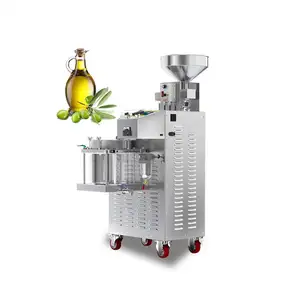 Commercial Use 10-15KG/H Peanut/Avocado/Coconut/Soybean/ screw coconut oil cold press machine
