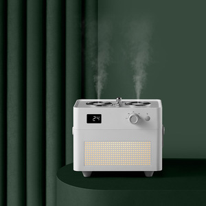 Retro Record Dual <b>Mist</b> <b>Humidifier</b> USB Powered Ultrasonic Cool Warm <b>Mist</b> Home Office Desk Air Moisturizer 7kg Hr - Product Image 5