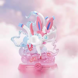100% Original Anime Cartoon 9PCS/Boîte Let's <span class=keywords><strong>Go</strong></span> Eevee Pokemoned Card Adventure Bar Eevee Series Blind Box Adventurer Collection - Product Image 3