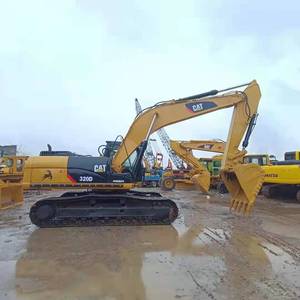 เครื่องจักรก่อสร้างพร้อมขาย สภาพดี รถขุดตีนตะขาบ CAT 320D ปรับสภาพใหม่ - Product Image 4