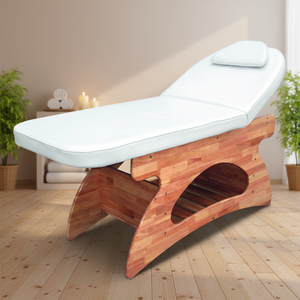 Giường <span class=keywords><strong>massage</strong></span> spa hiện đại cao cấp có thể điều chỉnh bằng da, nội thất salon làm đẹp TOMSPA TS-2302 - Product Image 4