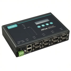 Servidor de Dispositivos Seriales Moxa NPort 5650I-8-DT, Módulo de Comunicación Ethernet de 8 Puertos - Product Image 2
