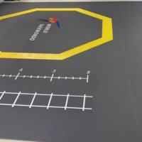 Hochwertige Langlebige XPE+PVC Puzzle Fitness-Bodenmatte Ausrollbare MMA Kampfsport Judo-Matte Rutschfeste Weiche Trainingsmatte