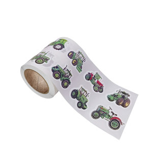 Produits en papier en forme de fleur en gros rouleau d'autocollant adhésif décoratif personnalisé pour les enfants - Product Image 5