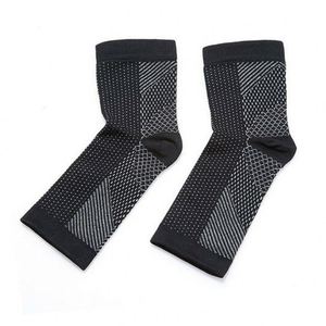 Chaussettes de compression sportives pour cheville, anti-fatigue, respirantes, avec manchon de maintien en filet, pour yoga et protection de la cheville - Product Image 3