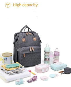 Fábrica Atacado ou Personalizado Outdoor Multifunction Mommy <span class=keywords><strong>Bag</strong></span> Bebê Crianças Mochila para Crianças Travel Storage - Product Image 2