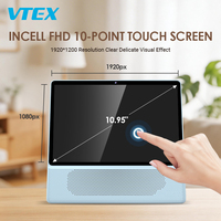 Tablet PC Todo en Uno para Personas Mayores con Pantalla Táctil, Octa Core, WiFi Dual, BT5.0, Altavoces Dobles de 10W, Tablet Inteligente con IA de 10.95 Pulgadas y Sonido Potente