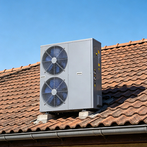 Bomba de Calor Monobloque Eléctrica de Alta Temperatura para Uso Industrial y Comercial, Calentador de Agua de Alta Temperatura de 13KW - Product Image 6