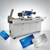 Machine de marquage laser automatique pour la lecture et l'écriture de cartes RFID avec fonction de tri pour cartes de contrôle d'accès