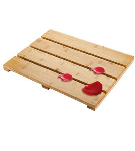 Alfombrilla antideslizante de bambú para baño, alfombrilla impermeable para <span class=keywords><strong>suelo</strong></span>, alfombrilla de <span class=keywords><strong>ducha</strong></span> de <span class=keywords><strong>madera</strong></span> - Product Image 1