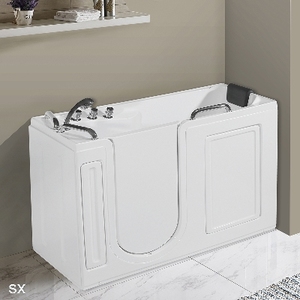 Bañera Modelo Doris de 133.4 cm de Largo, Versión de Pared, para Personas Mayores - Product Image 1