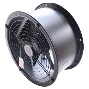 Ventilateur de ventilation de conduit de réfrigération pour entrepôt frigorifique à roulement à billes en acier inoxydable, à rotor externe, à flux axial électrique AC, OEM/ODM - Product Image 6
