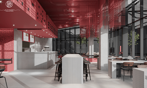 Muebles personalizados para pizzería, cafetería <span class=keywords><strong>y</strong></span> panadería, diseño de interiores para centro comercial <span class=keywords><strong>y</strong></span> supermercado, ideas de decoración para restaurante de pizza - Product Image 2