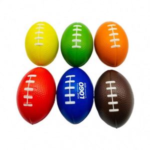 Custom Mini PU Football Party Favors-<b>Cute</b> <b>Bear</b> Stress Balls for Kids Sports Theme & Game Day Decorations - Product Image 1