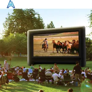 Outdoor cinema activity celebration show huge inflatable screen for home movie film theater projector big screen inflatable