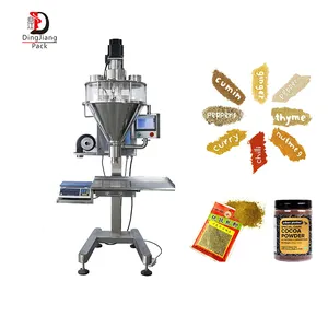 Halbautomatische Schneckenmaschine Pulver mischen und abfüllen