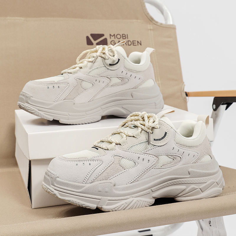 Chaussures Custom Logo Thick Bottom Women Sneakers Platform Basket Femme  Height Increase White Black Chunky Trendy Shoes for Men