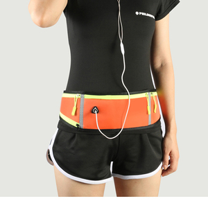 Sac de taille élégant pour sports de plein air <span class=keywords><strong>Ceinture</strong></span> de course personnalisée <span class=keywords><strong>avec</strong></span> bande réfléchissante et support pour téléphone - Product Image 5